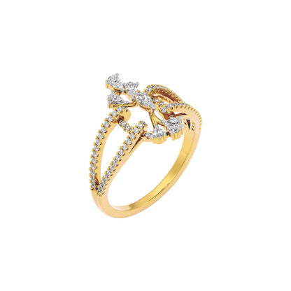 Beatrice Diamond Ring 18 KT / Yellow Gold / 22