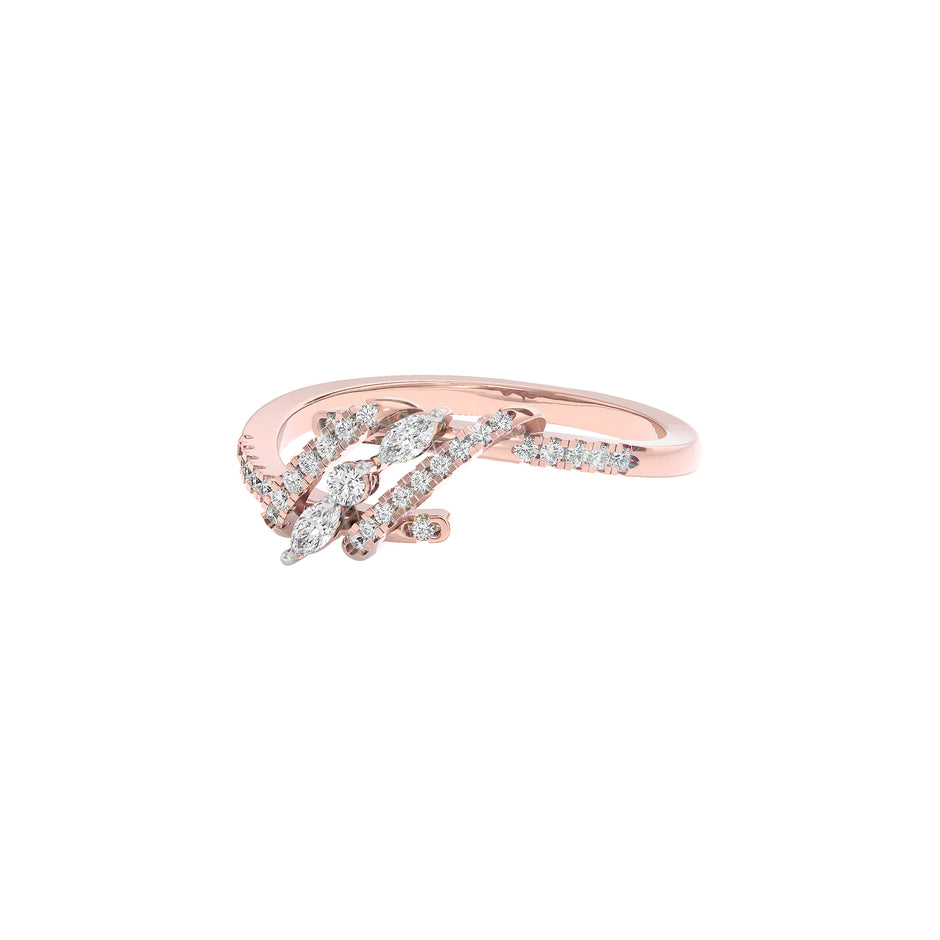 Nia Diamond Ring 18 KT / Rose Gold / 22