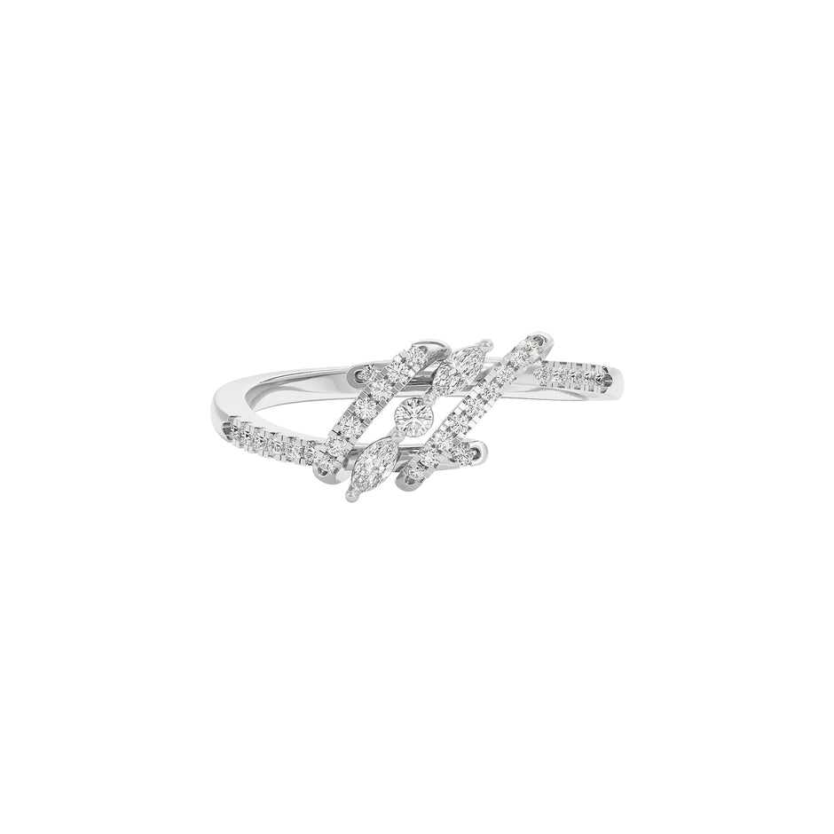 Nia Diamond Ring 18 KT / White Gold / 22