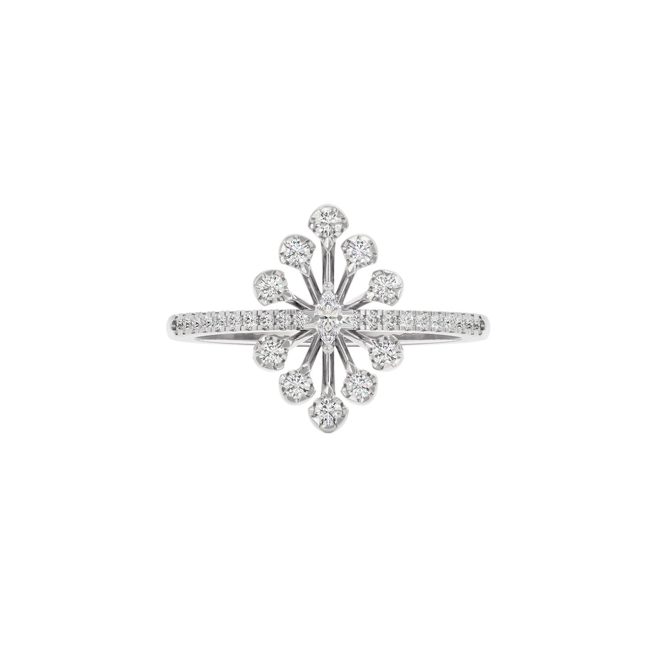 Amara Diamond Ring 18 KT / White Gold / 22