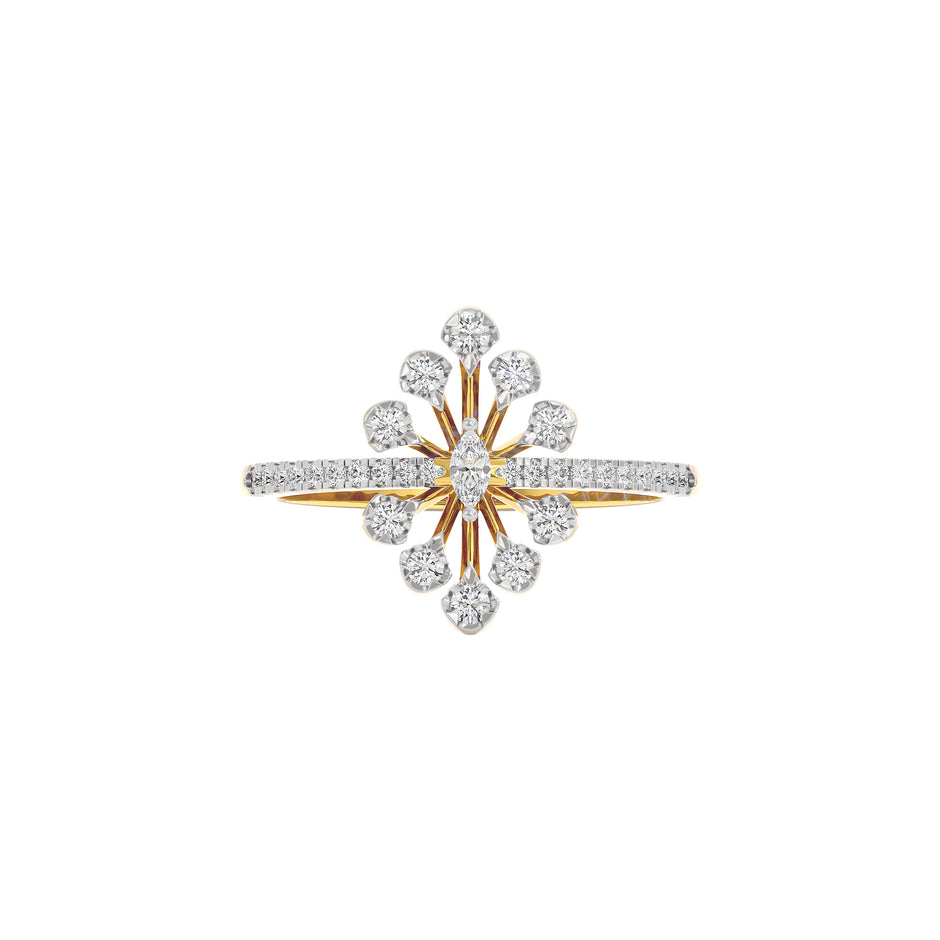 Amara Diamond Ring 18 KT / Yellow Gold / 22