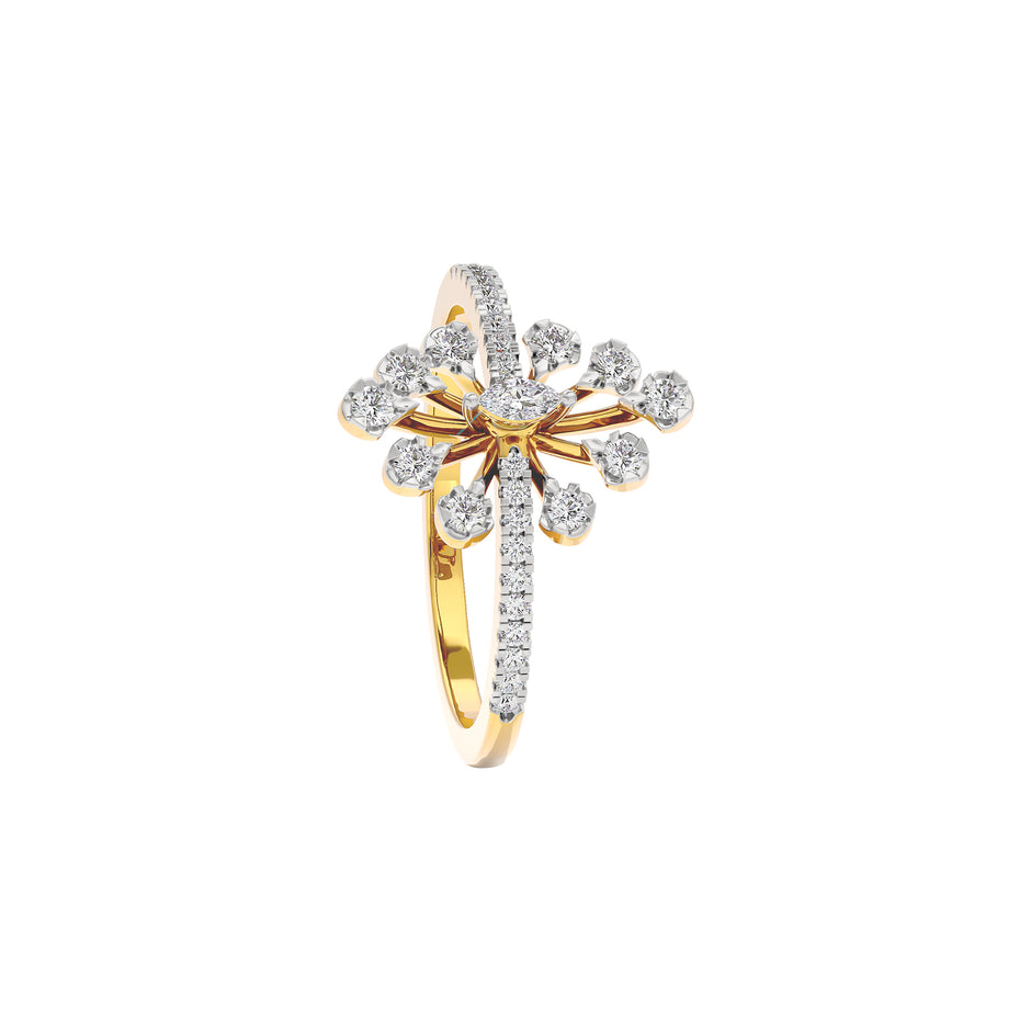 Amara Diamond Ring 18 KT / Yellow Gold / 22