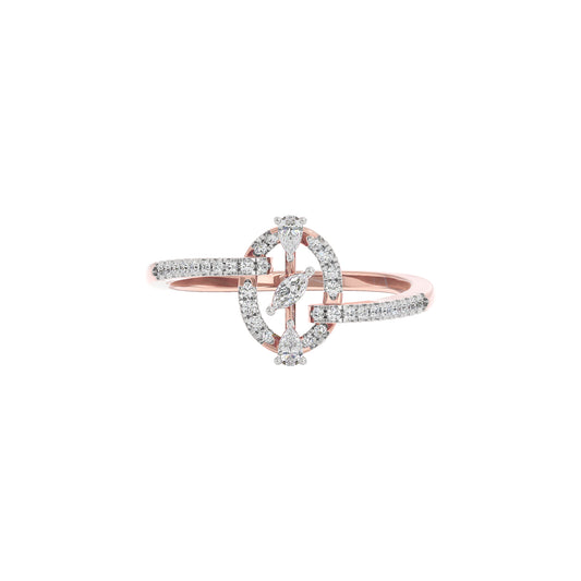 Zoe Diamond Ring 18 KT / Rose Gold / 22
