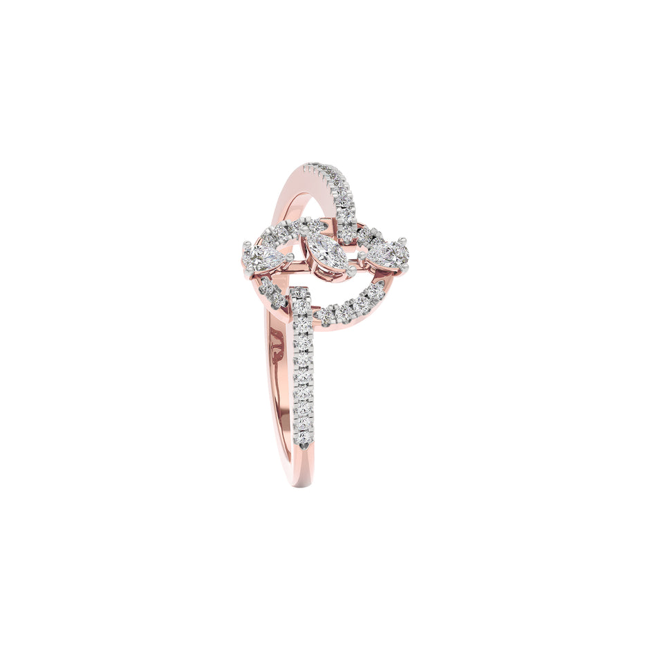 Zoe Diamond Ring 18 KT / Rose Gold / 22