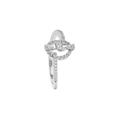Zoe Diamond Ring 18 KT / White Gold / 22