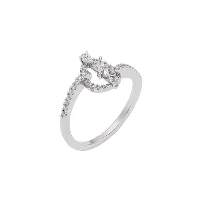Zoe Diamond Ring 18 KT / White Gold / 22