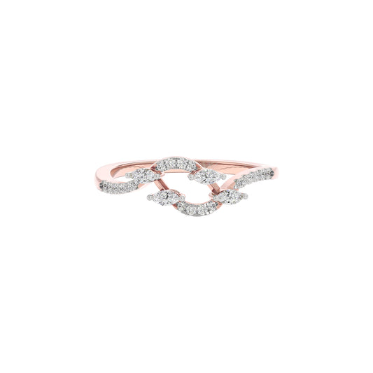 Clara Diamond Ring 18 KT / Rose Gold / 22