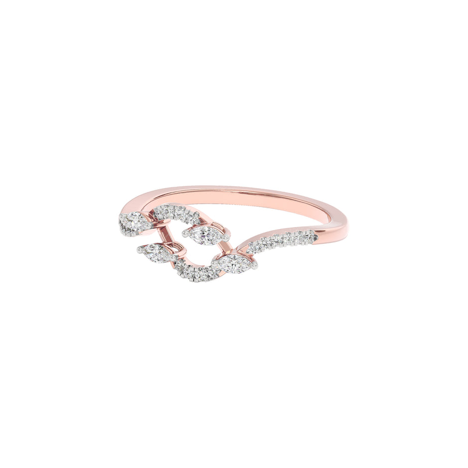 Clara Diamond Ring 18 KT / Rose Gold / 22