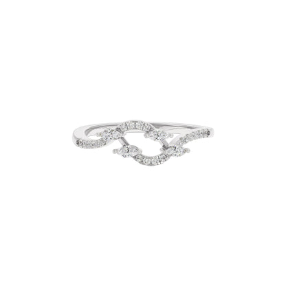 Clara Diamond Ring 18 KT / White Gold / 22