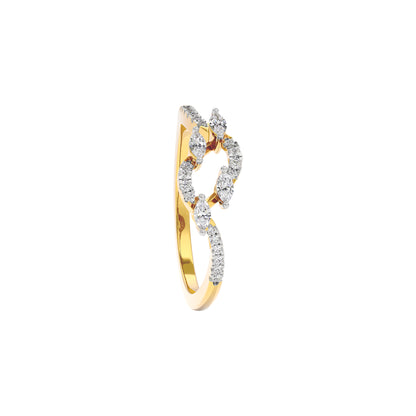 Clara Diamond Ring 18 KT / Yellow Gold / 22