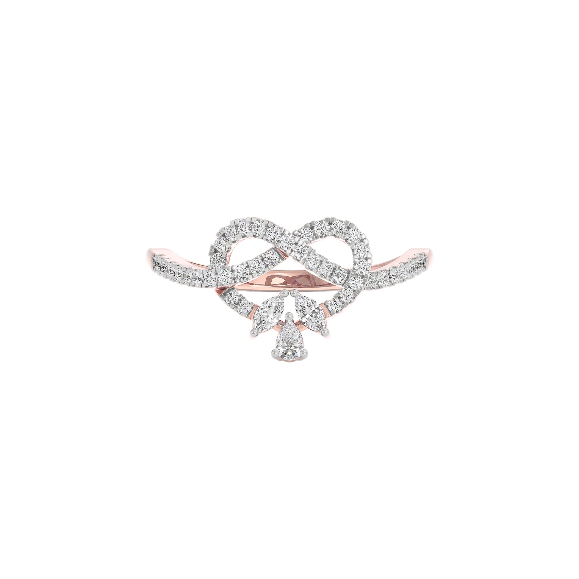 Gemma Diamond Ring 18 KT / Rose Gold / 22