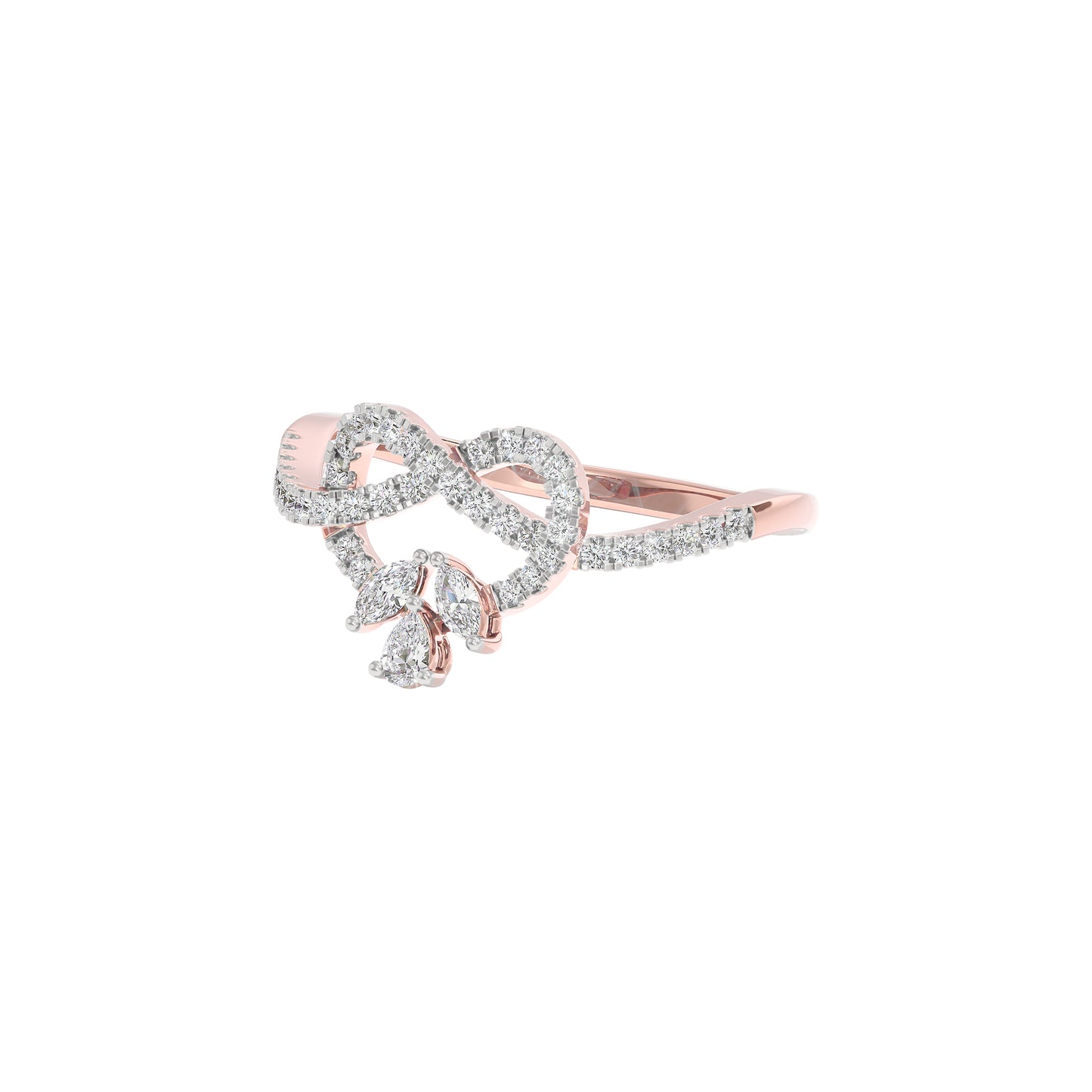 Gemma Diamond Ring 18 KT / Rose Gold / 22