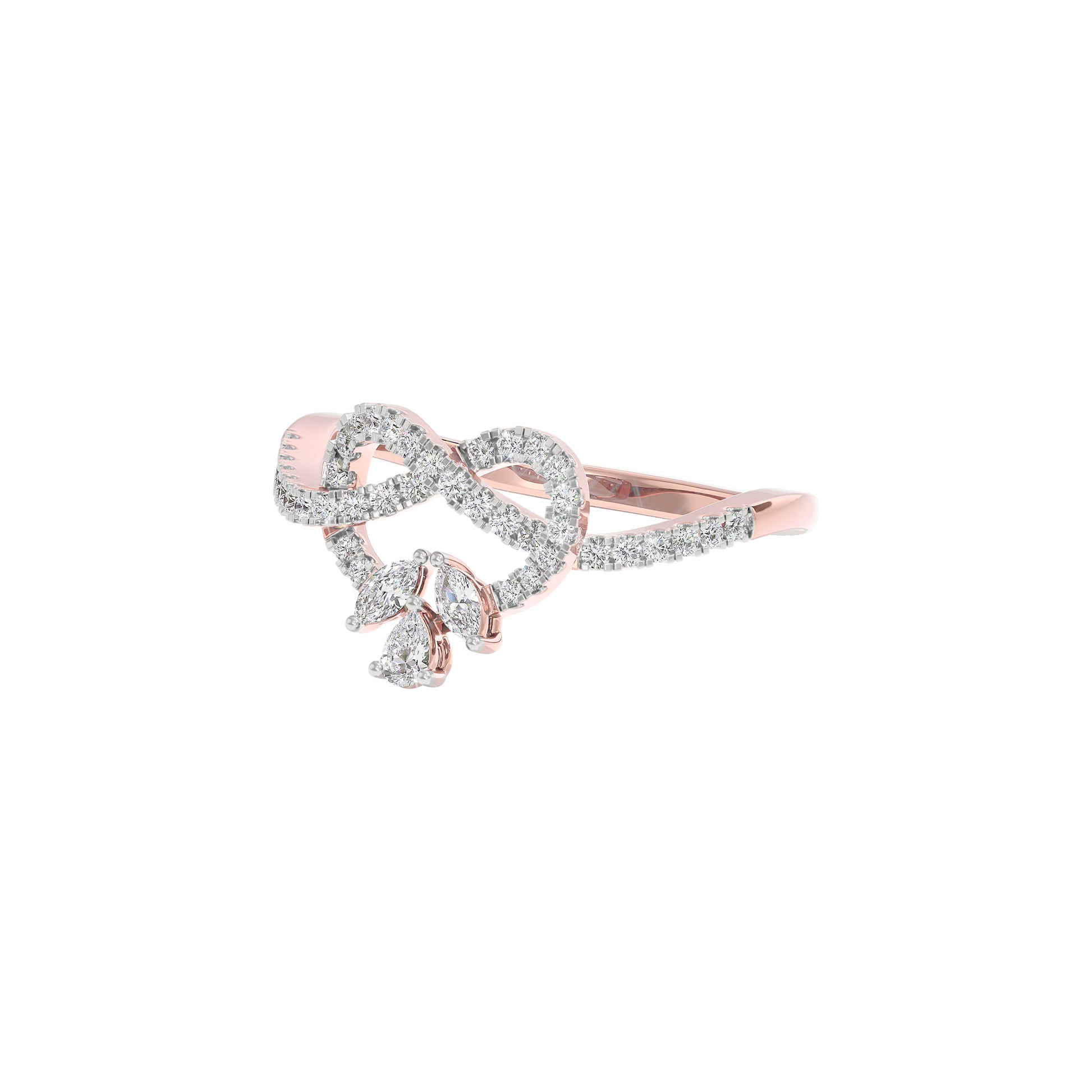Gemma Diamond Ring 18 KT / Rose Gold / 22