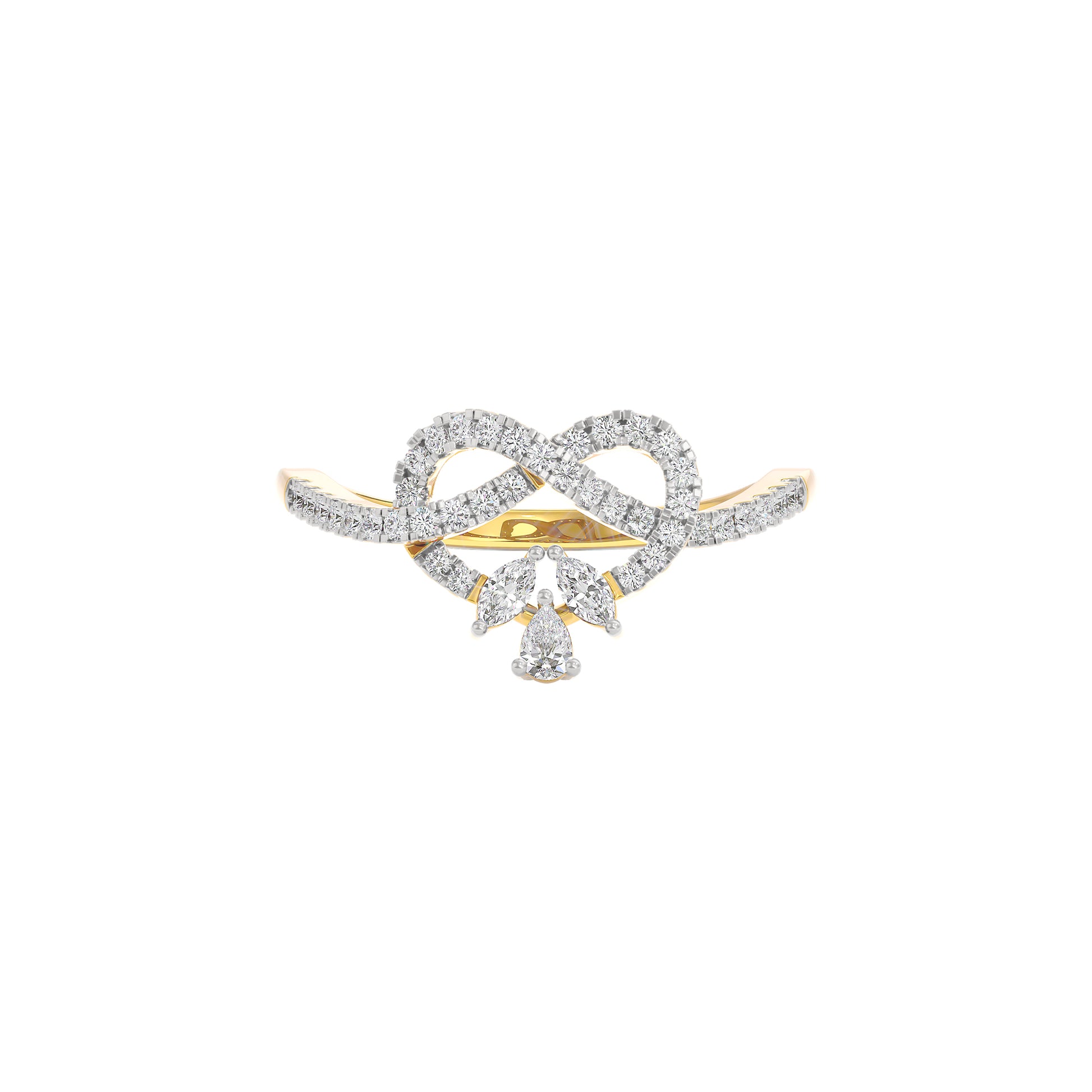 Gemma Diamond Ring 18 KT / Yellow Gold / 22
