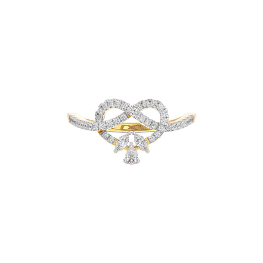 Gemma Diamond Ring 18 KT / Yellow Gold / 22