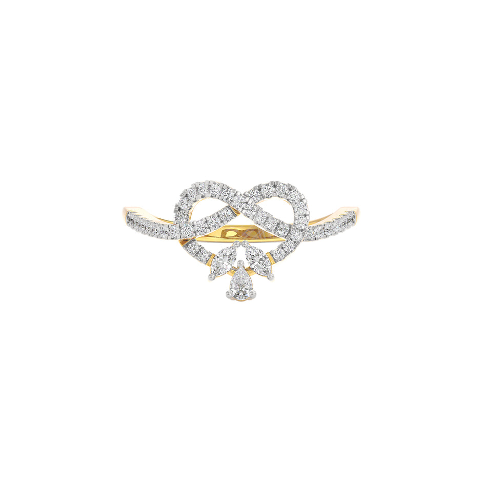 Gemma Diamond Ring 18 KT / Yellow Gold / 22