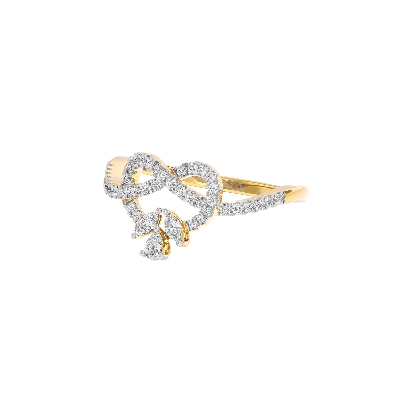 Gemma Diamond Ring 18 KT / Yellow Gold / 22