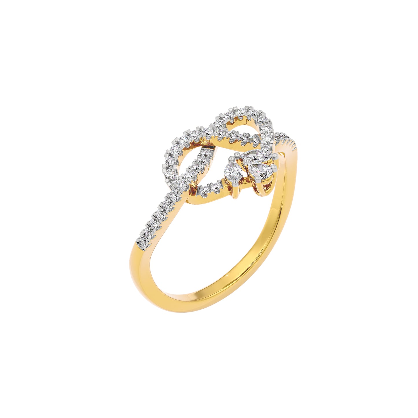 Gemma Diamond Ring 18 KT / Yellow Gold / 22