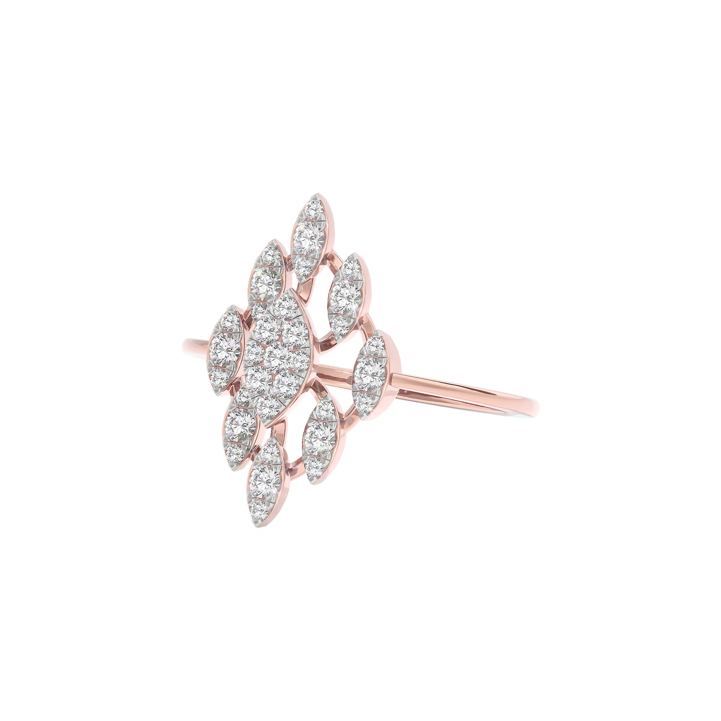 Adira Diamond Ring 18 KT / Rose Gold / 22