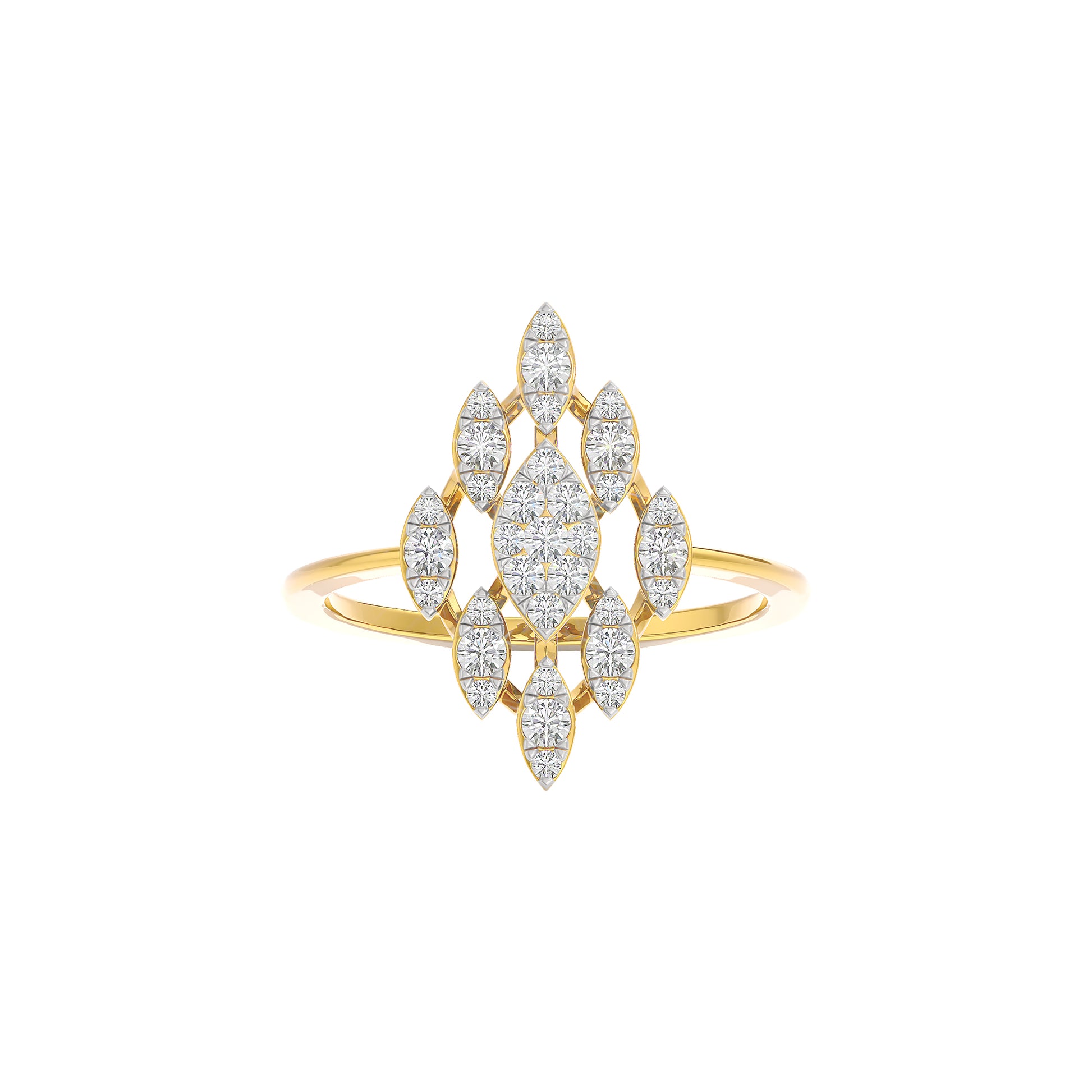Adira Diamond Ring 18 KT / Yellow Gold / 22