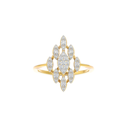 Adira Diamond Ring 18 KT / Yellow Gold / 22