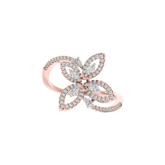 Nora Diamond Ring 18 KT / Rose Gold / 22