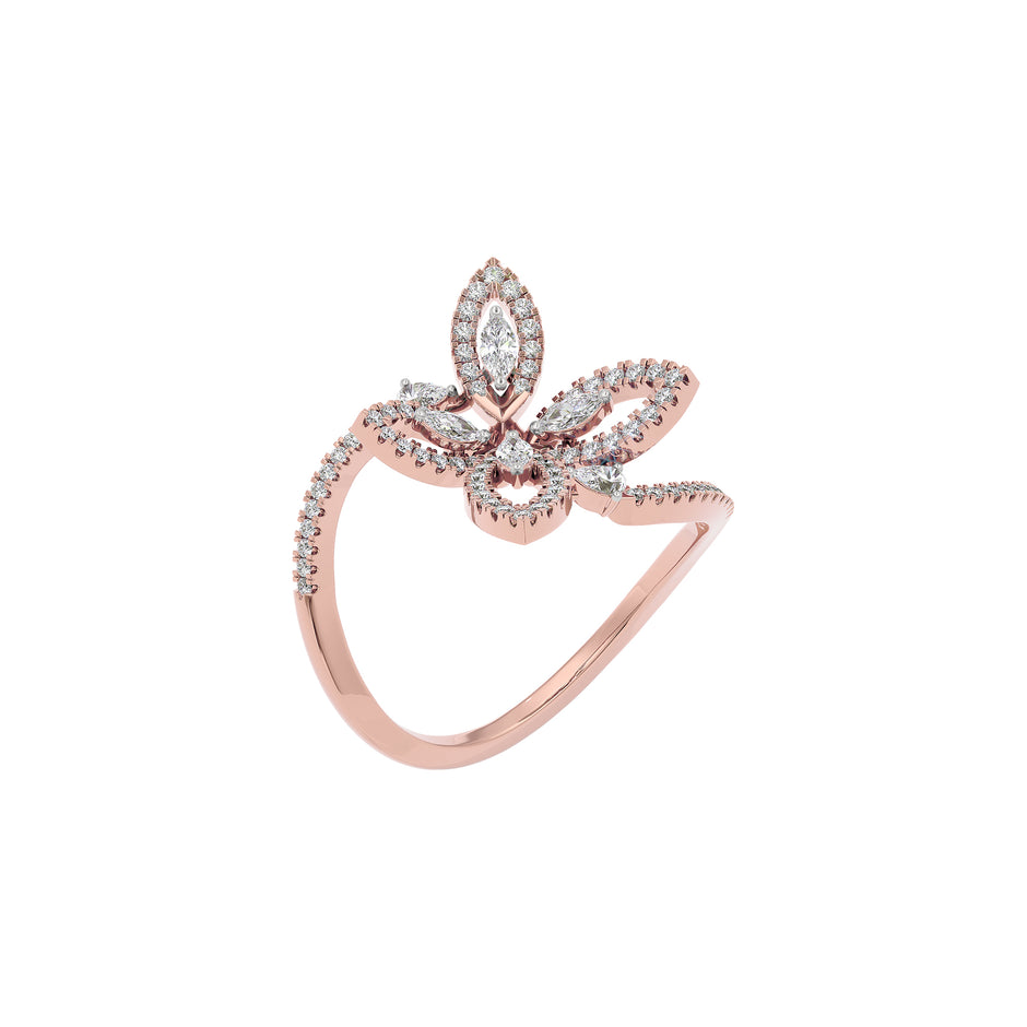 Nora Diamond Ring 18 KT / Rose Gold / 22