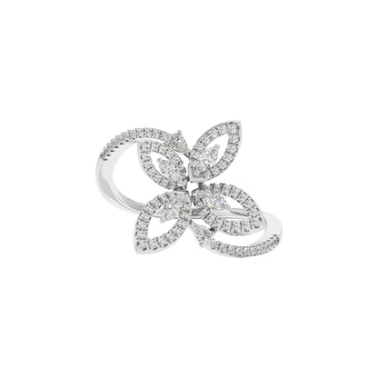 Nora Diamond Ring 18 KT / White Gold / 22