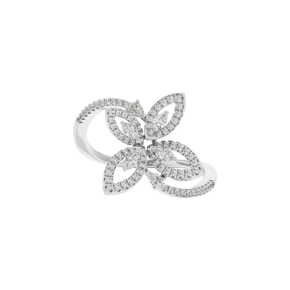 Nora Diamond Ring 18 KT / White Gold / 22