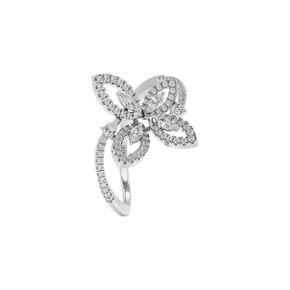Nora Diamond Ring 18 KT / White Gold / 22