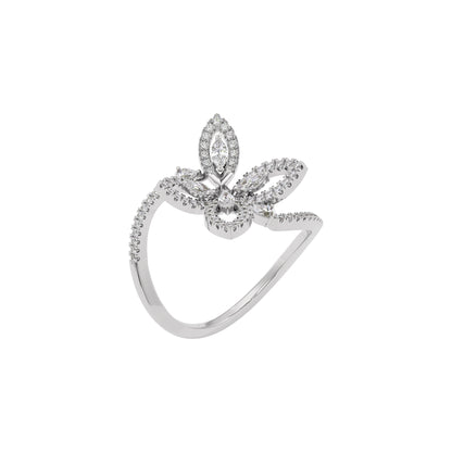 Nora Diamond Ring 18 KT / White Gold / 22