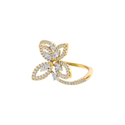 Nora Diamond Ring 18 KT / Yellow Gold / 22