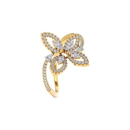 Nora Diamond Ring 18 KT / Yellow Gold / 22