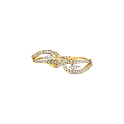 Ziya Diamond Ring 18 KT / Yellow Gold / 22