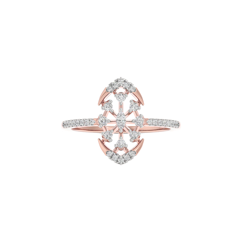 Alvira Diamond Ring 18 KT / Rose Gold / 22