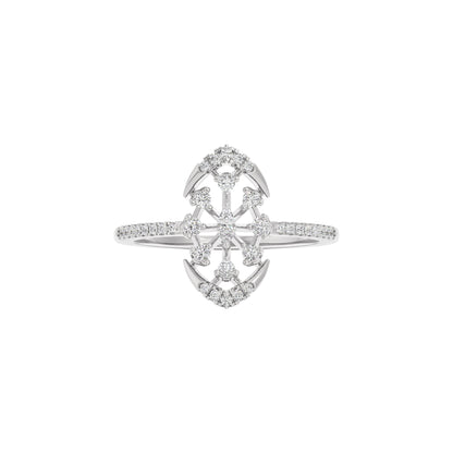 Alvira Diamond Ring 18 KT / White Gold / 22