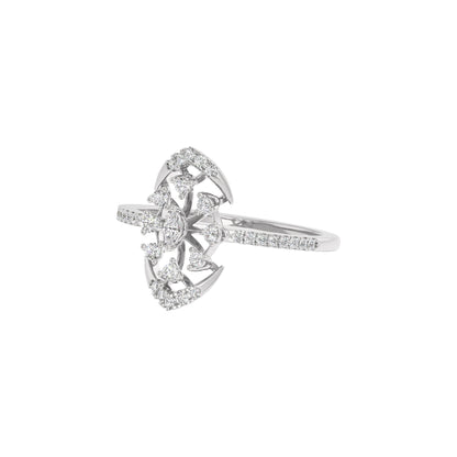 Alvira Diamond Ring 18 KT / White Gold / 22