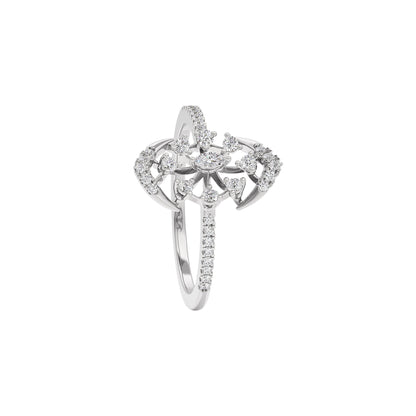 Alvira Diamond Ring 18 KT / White Gold / 22