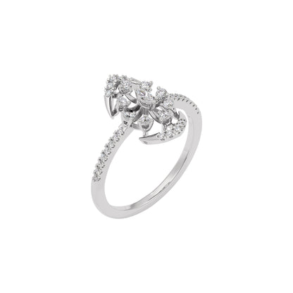 Alvira Diamond Ring 18 KT / White Gold / 22