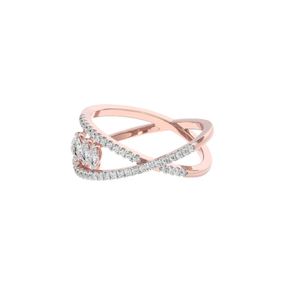Alba Diamond Ring 18 KT / Rose Gold / 22