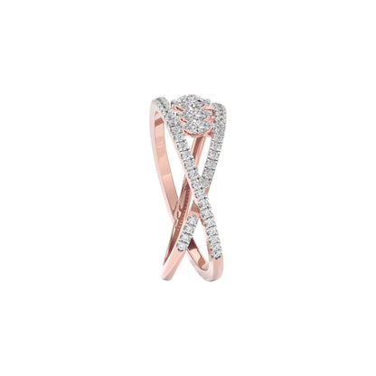 Alba Diamond Ring 18 KT / Rose Gold / 22