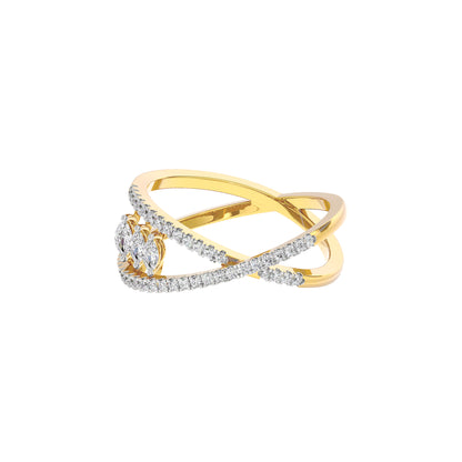 Alba Diamond Ring 18 KT / Yellow Gold / 22