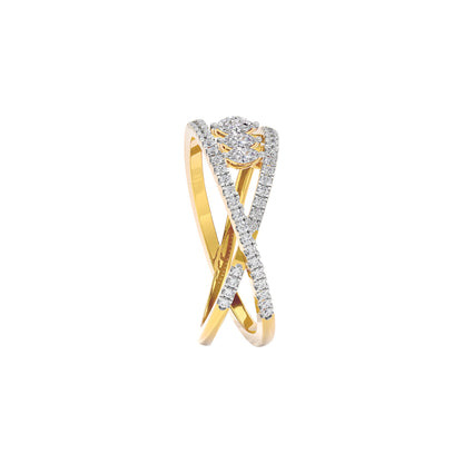 Alba Diamond Ring 18 KT / Yellow Gold / 22