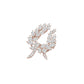 Vine Fern Diamond Brooch