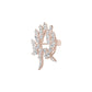 Vine Fern Diamond Brooch