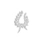 Vine Fern Diamond Brooch