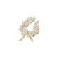 Vine Fern Diamond Brooch