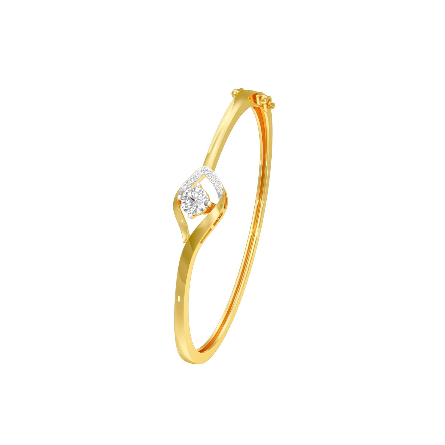 Pure Bliss Diamond Bracelet 18 KT / Yellow Gold