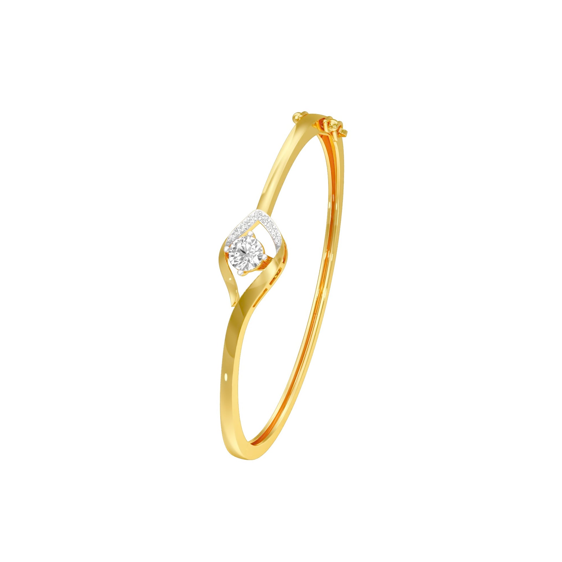 Pure Bliss Diamond Bracelet 18 KT / Yellow Gold