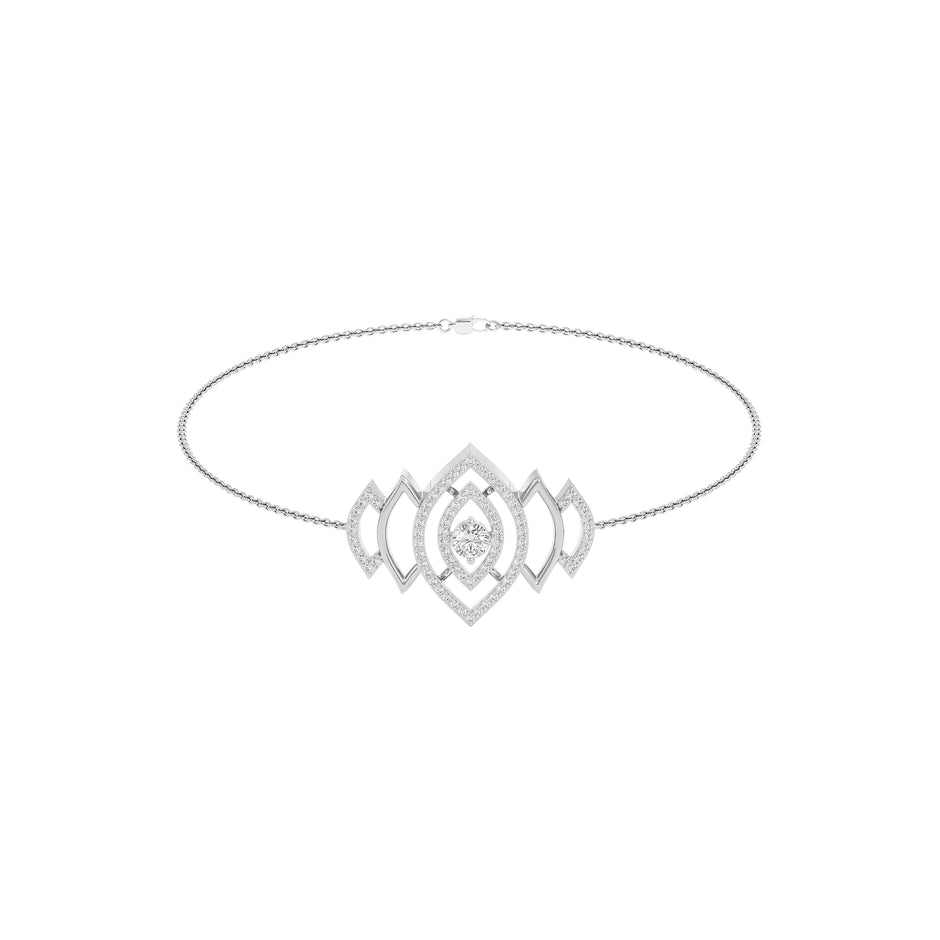 DBR000108 18 KT / White Gold